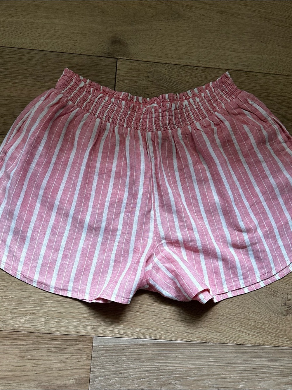 Aerie Pool-to-Party Linen Blend Shorts